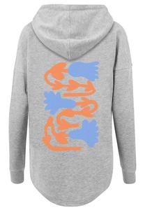 Толстовка с капюшоном BLUMEN MUSTER F4NT4STIC, серый