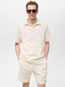 Поло Xavi Regular Fit Mango, Light Beige