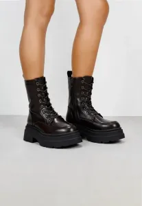 Ботильоны militares con cremallera на платформе Bosanova, Burdeos