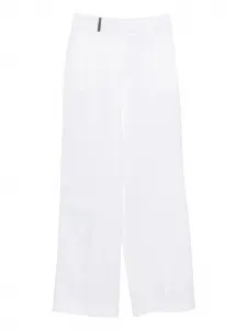Прямые брюки Peserico, белый