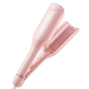 2 V-образные французские щипцы для завивки яйцо 32мм большая волна отрицательные ионы уход за волосами пластина S3 II LIVCHIC, розовый