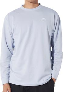 Мужская футболка с длинными рукавами и принтом логотипа Kappa OMINI на спине, синий