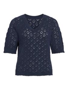 VILA Свитер 'VISava' в цвете Navy