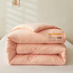 Muji Шелковое одеяло 180х220 см, 2 кг, мультисезонное, цвет MUJI Watermelon Red Elegant Jade