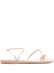 Ancient Greek Sandals босоножки Chora с эффектом металлик, золотистый