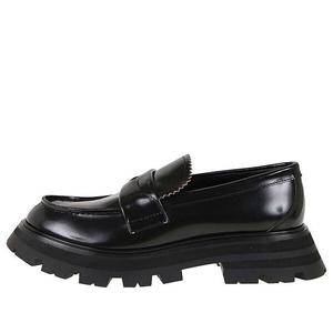 Кроссовки wander leather loafers 'core black' Alexander Mcqueen, черный