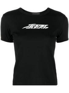 AMBUSH футболка со светоотражающим  логотипом, черный