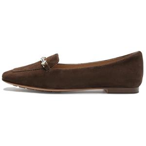 LE SAUNDA Лоферы женские, цвет какао-коричневый