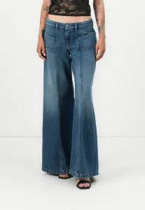 Акии широкие ноги Diesel, Denim Blue