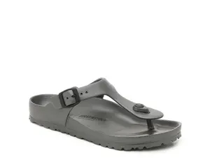 Сандалии Gizeh Essentials Sandal Birkenstock, цвет pewtermetallic