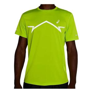Футболка lite-show t-shirt 'lime zest' Asics, зеленый