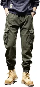 G-STONE мужские флисовые карго с утолщенной подкладкой и множеством карманов