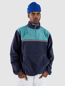 Флисовый пуловер Rhythm Alder Pullover Over Half Zip Half-Zip Fleece Pullover, teal