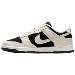 Nike Скейтбордные кроссовки Dunk, унисекс, черный с белым