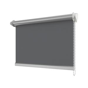 Рулонная штора INTERDECO синий, серый, 71/215/6,5 см