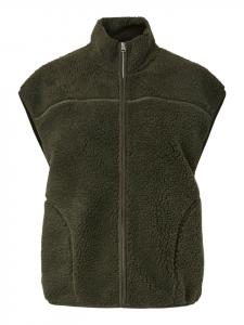 Pieces Жилет в лесной ночи