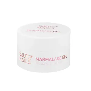 Гель для наращивания жевательной резинки, 30 г Saute Nails Marmalade gel, цвет bubble gum