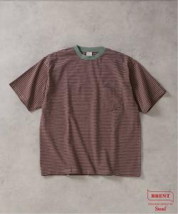 Предзаказ: BRENT / Футболка Brent Custom Border Pocket T-Shirt 2