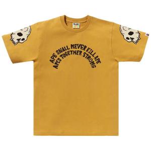 Футболка BAPE Souvenir Skull Tee, Yellow