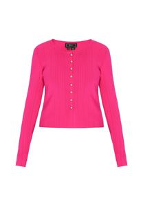 Faina Вязаный кардиган фуксия