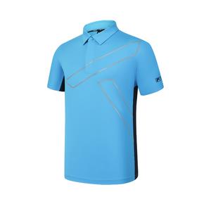 FILA Поло мужское голубое Sunny Mountain