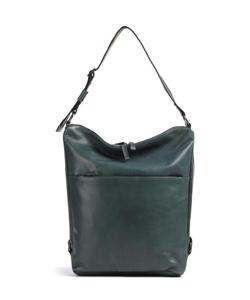 Сумка-Рюкзак Caugio из мелкозернистой коровьей кожи Harold'S, зеленый