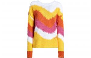 Джемпер с цветными блоками MARNI, multicolor