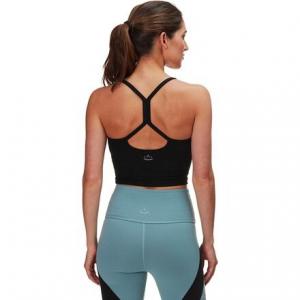 Укороченная майка Spacedye Slim Racerback женская Beyond Yoga, цвет Darkest Night