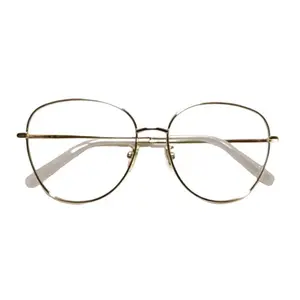 Нестандартные очки в золотой оправе Unisex Gold DIOR, золотой