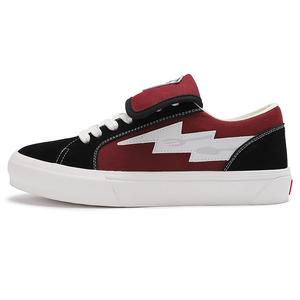 Низкие кеды для скейтбординга унисекс EOKAGAH, черный