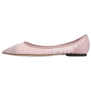 Jimmy Choo Женские повседневные туфли Love Flat, розово-розовые