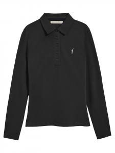 Polo Club Черная рубашка поло