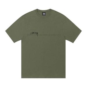 Футболка Stussy Smooth 80 Tee, Olive