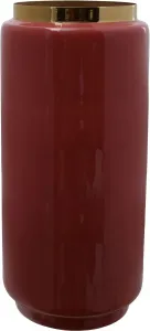 Декоративная ваза Kayoom "Vase Art Deco 455", (1 шт.) 15х30х15 см, Ø 15 см, цвет goldfarben