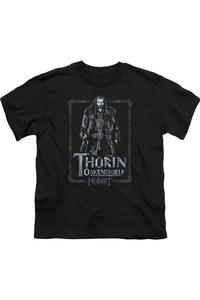 Футболка детская The Hobbit Thorin Stare с коротким рукавом Gildan, черный