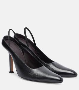 Кожаные лодочки Slingback Suki Calvin Klein Collection, Black