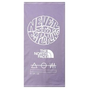 THE NORTH FACE Полиэстеровый вязаный шарф мужской фиолетовый, Purple