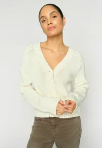 Кардиган rola bine с v-образным вырезом Mos Mosh, Ecru
