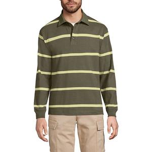 Рубашка-поло с длинным рукавом Lands' End