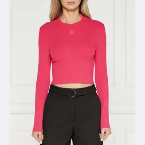 Укороченная блузка Dafilomena Hugo, розовый