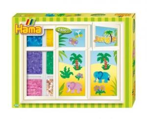 Hama 3720 - Оконные украшения - Джунгли - Бисер миди