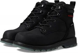 Мужские водонепроницаемые рабочие ботинки Wolverine Floorhand Lx, черный