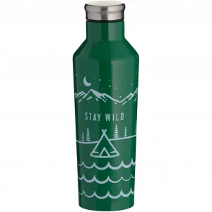 Термос Тайфун «PURE NEW BLACK», (2 шт.), нержавеющая сталь с модным дизайном, с двойной изоляцией, 0,5 литра Typhoon, зеленый