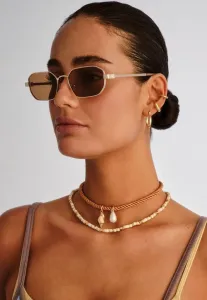Мифические солнцезащитные очки унисекс Le Specs, Gold-Coloured
