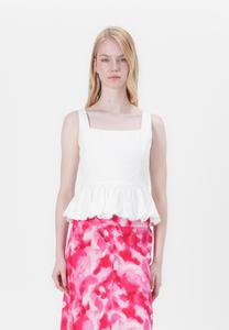 Топ BUBBLE TANK - Blouse Abercrombie & Fitch, белый