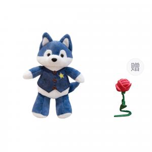 Плюшевая кукла Fox Dolls высотой 30см/45см XUANBEIBEI, розовый