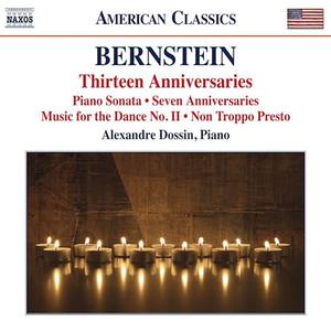 Диск CD Bernstein: Piano Music - Leonard Bernstein, Alexandre Dossin