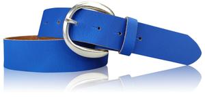 Кожаный ремень FRONHOFER, цвет Kobalt