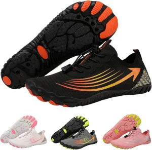 Наземная обувь для женщин и мужчин босиком для походов, спортивная обувь босиком, пляжная, для серфинга и воды с противоскользящей подошвой Generic, черный