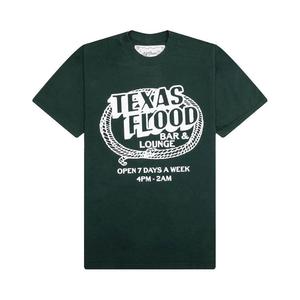 Футболка One Of These Days Texas Flood T-Shirt, Washed Forest Green